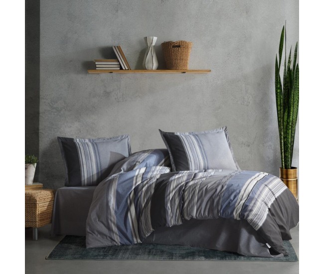 Lenjerie de pat ranforce clasy king size (duko v2)
